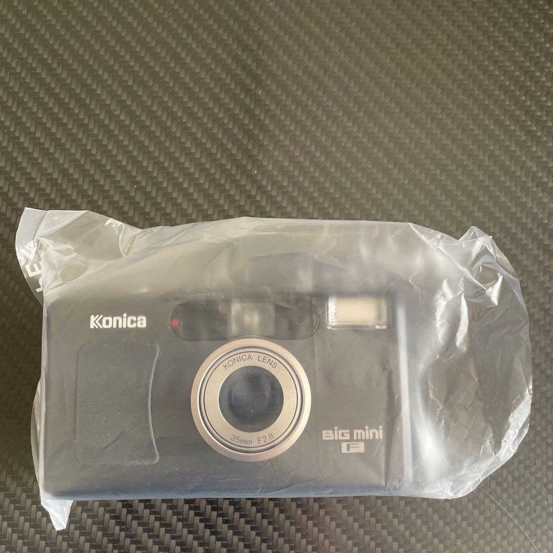 【新品、未開封】KONICA　Bigmini F　Black limited