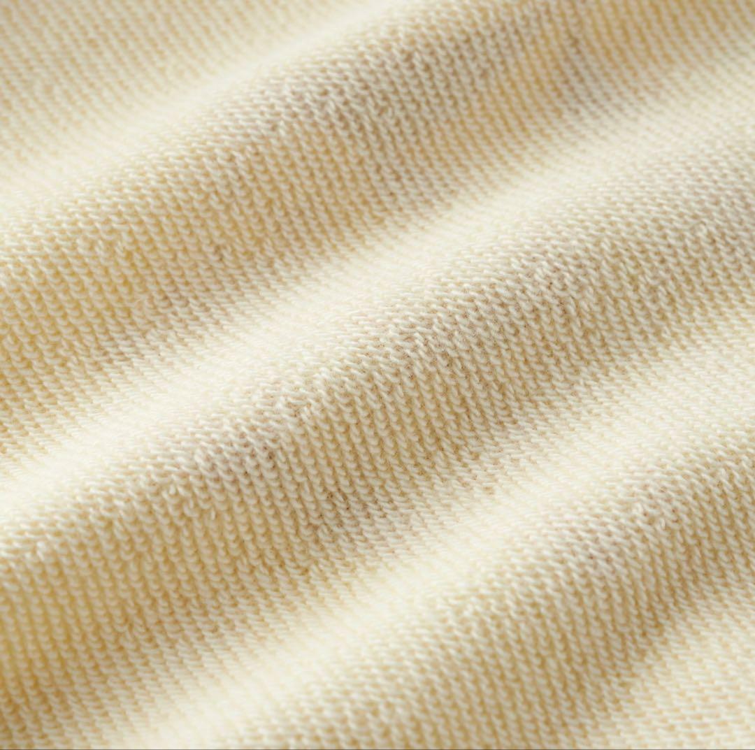 ウサギ刺繍トレーナー クリーム色　ミキハウス