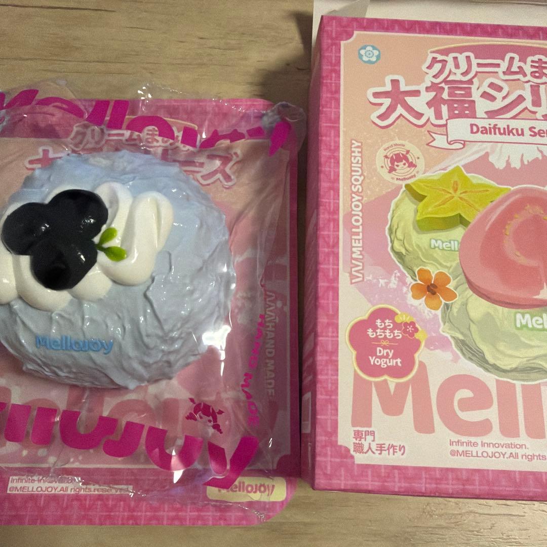 mellojoy メロジョイ 大福 ブルーベリー スクイーズ