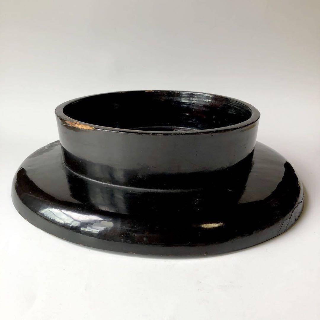 『根来 高足盆』17世紀ごろ　江戸初期　膳