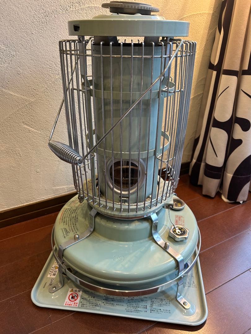 美品★Aladdinアラジン ブルーフレームヒーター グリーン