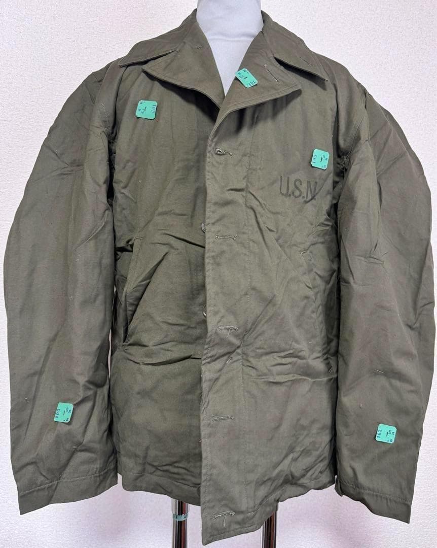 米軍 実物 N-4 デッキジャケット