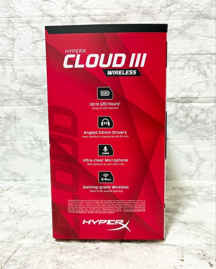 未開封　Hyper X CLOUD Ⅲ WIRELESS ゲーミングヘッドセット