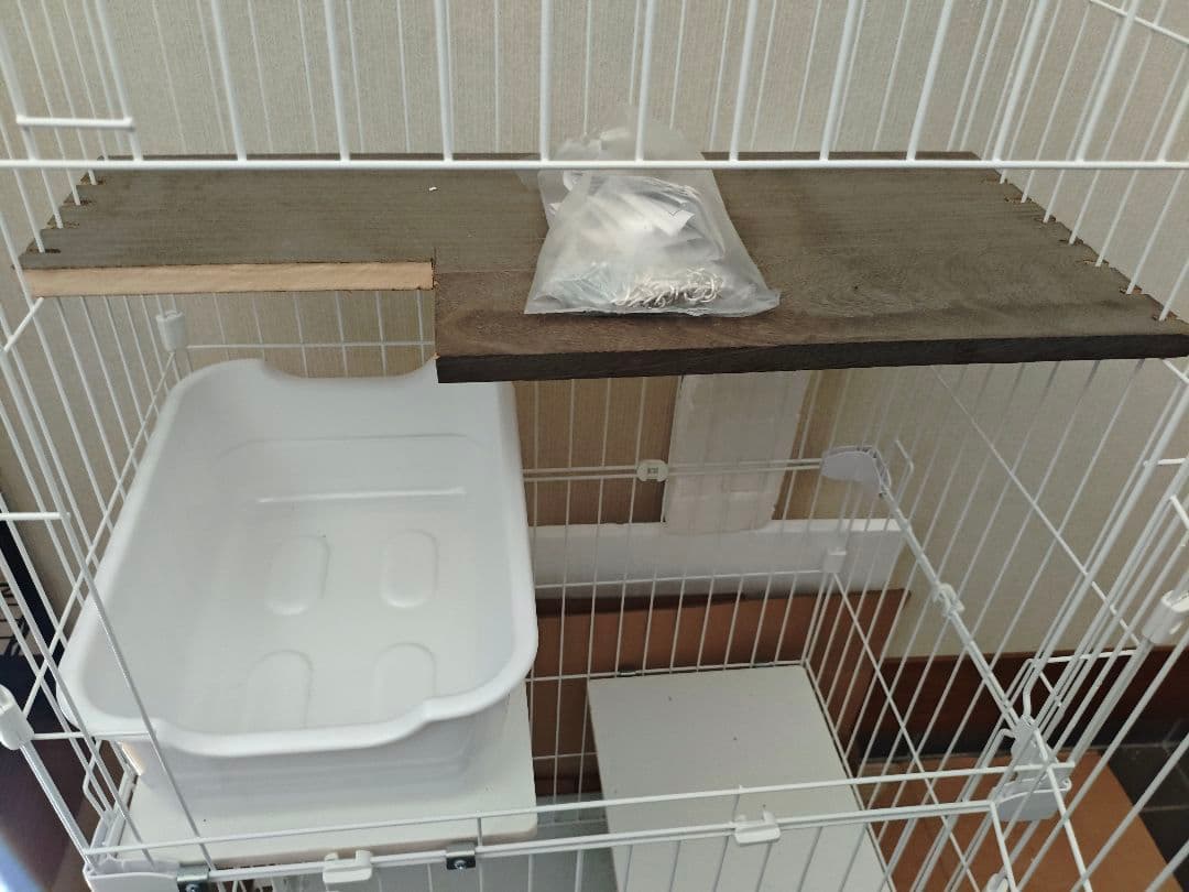 スリムキャットゲージ 2段+1段 (未使用品 )