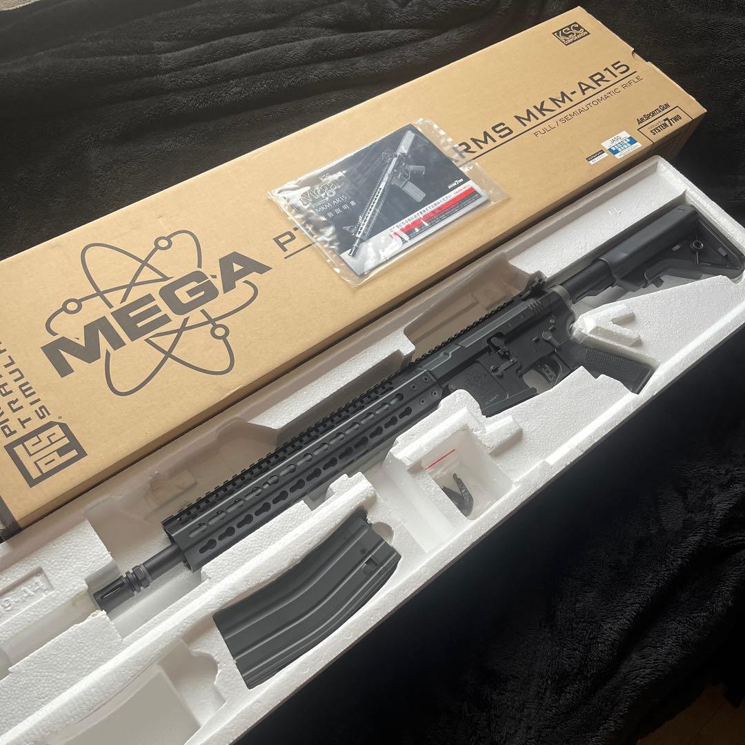 KSC MEGA ARMS MKM AR15 ガスブローバック /M4 ガスガン