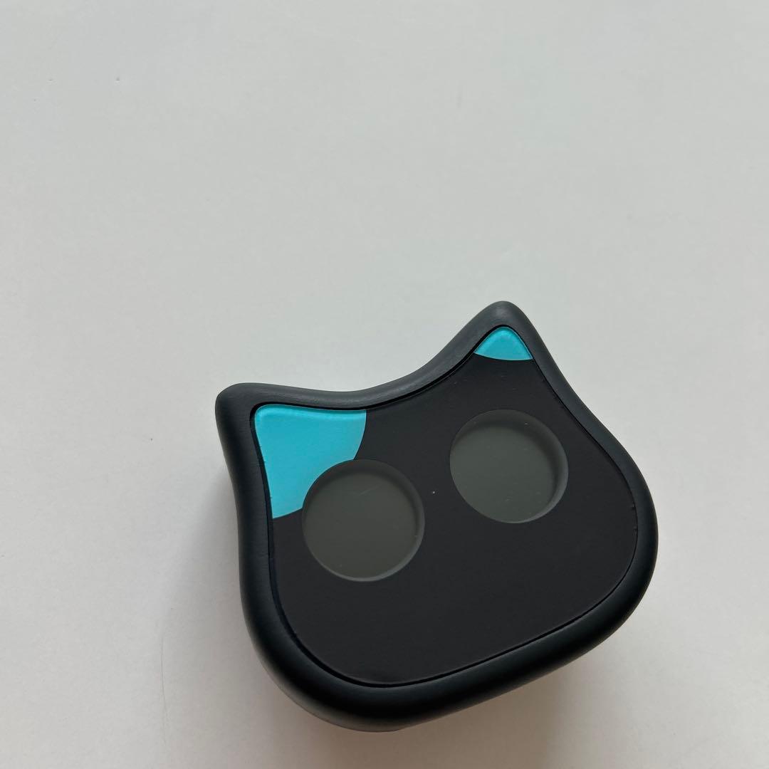 【ほぼ未使用】ミーア☆おしゃべり猫型ロボット☆ブラック☆くろねこ☆会話ロボット☆