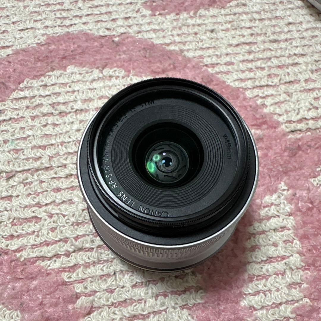 CanonEOSR50ミラーレス一眼レンズ2本セットSD64GB付き