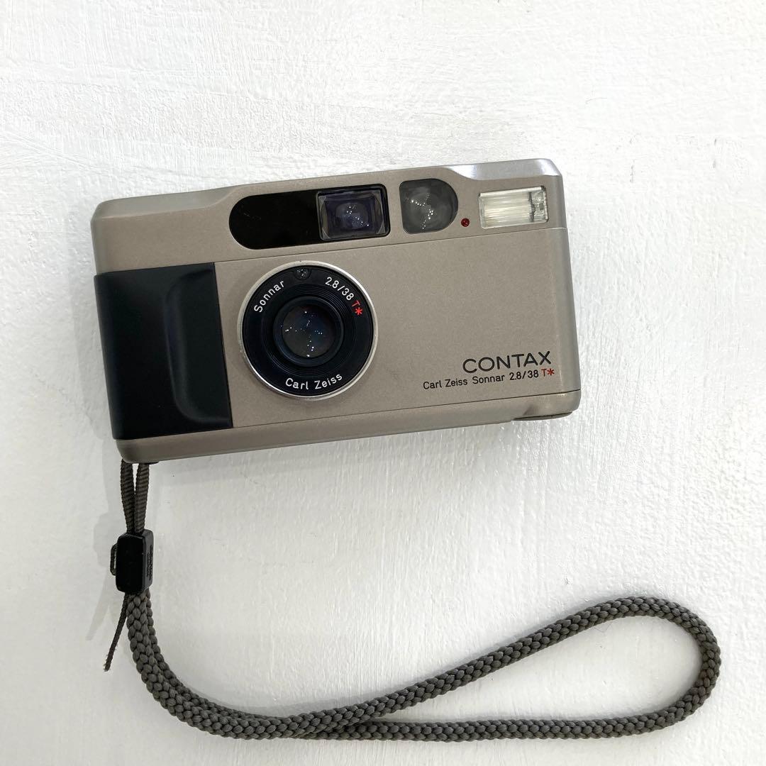 CONTAX T2 フィルムカメラ シルバー