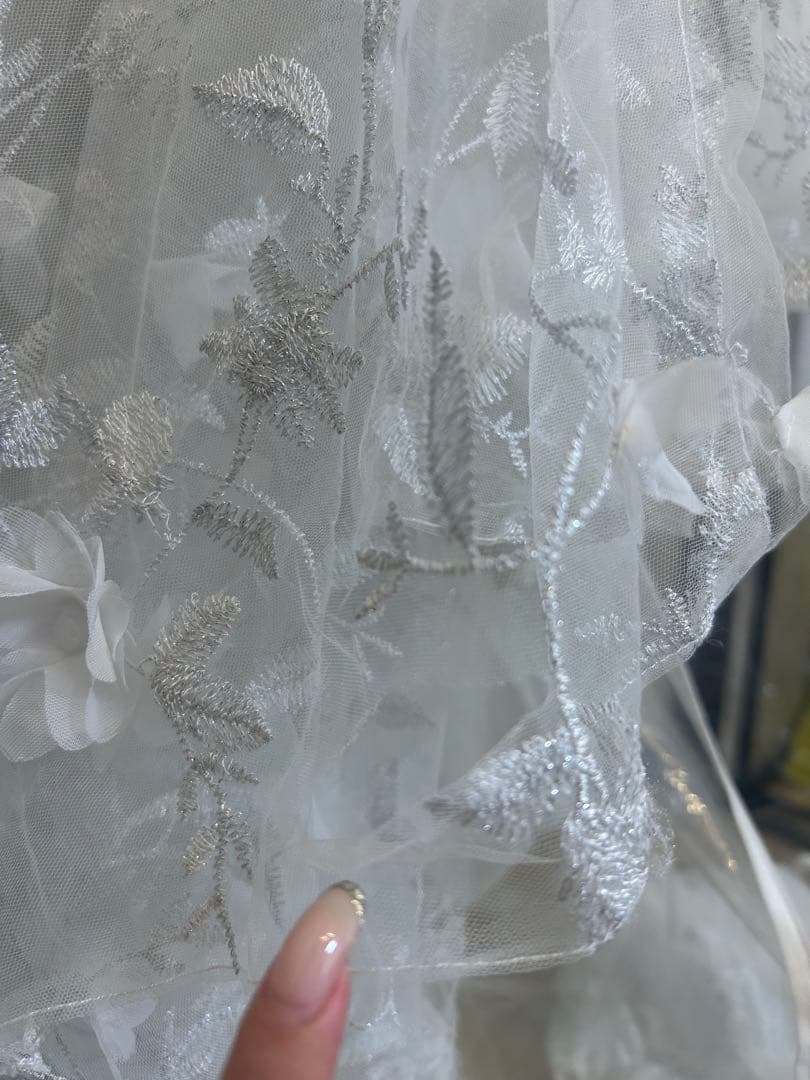 ドレスプロダクション　パフスリーブドレスS（収納カバー付）