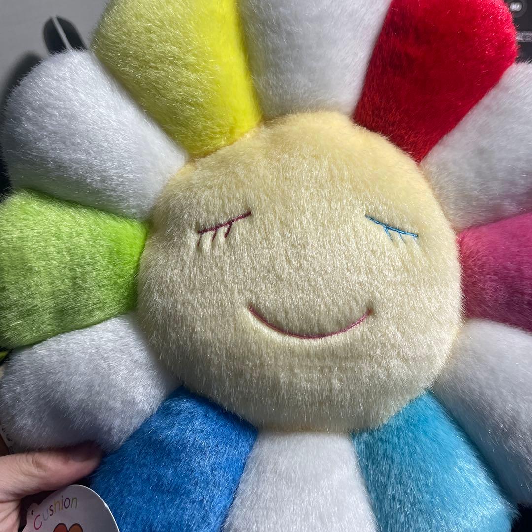 村上隆 お花クッション 30cm マルチカラー