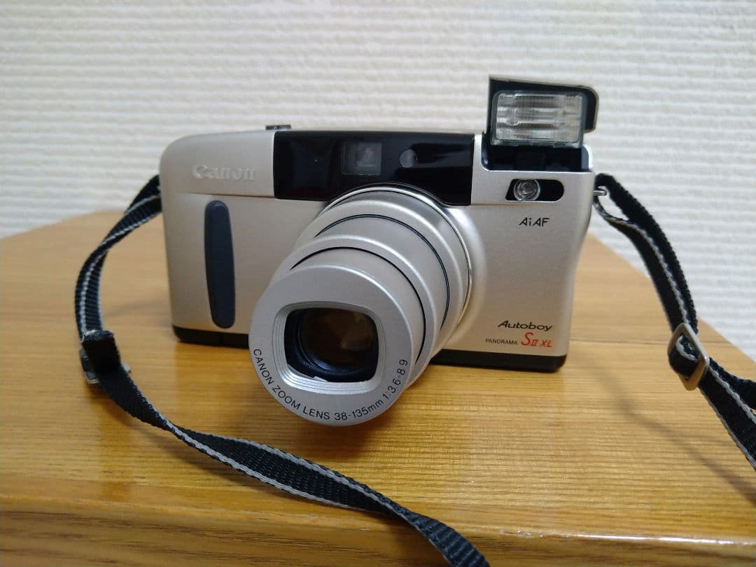 キャノン　フィルムカメラ　CANON　Autoboy SII XL　カバー付き