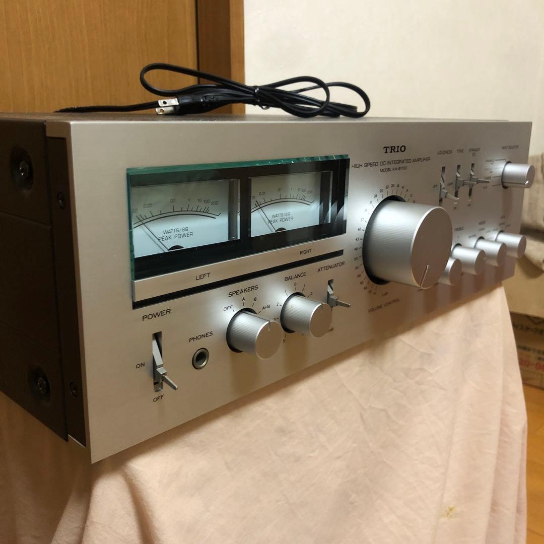 激美大人気機種希少 TRIOトリオアンプ KA8700 残念ジャンク品