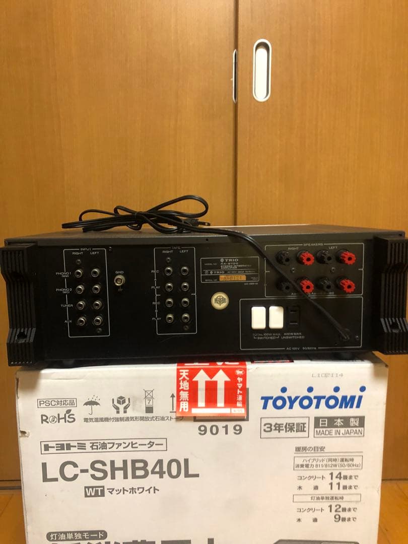 激美大人気機種希少 TRIOトリオアンプ KA8700 残念ジャンク品