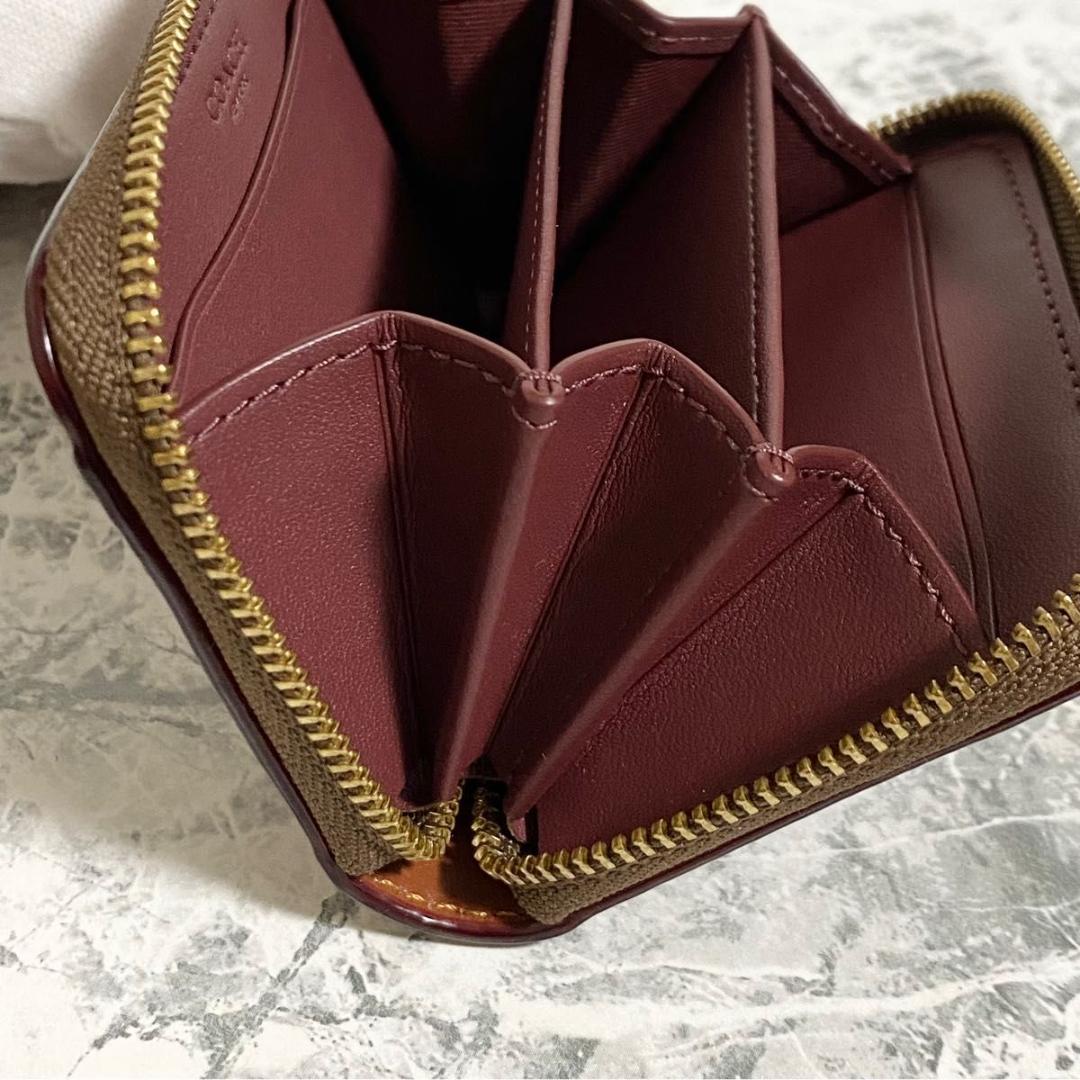 新品未使用 COACH スモール・ジップ アラウンド ケース ウォレット