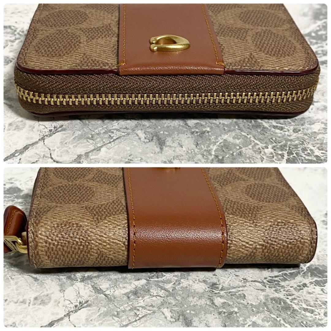 新品未使用 COACH スモール・ジップ アラウンド ケース ウォレット