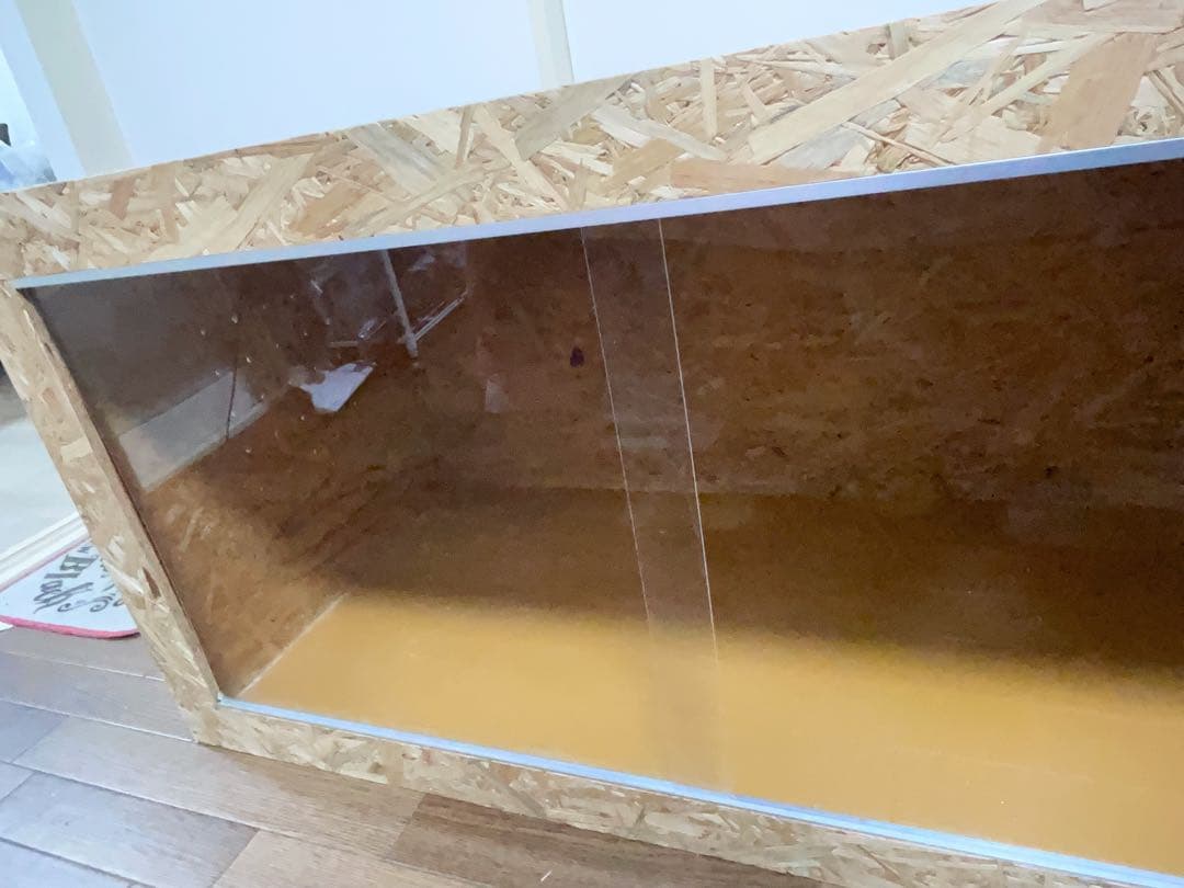 OSBボード製 爬虫類飼育ケース 120cm*60cm*60cm 大阪府取引可能