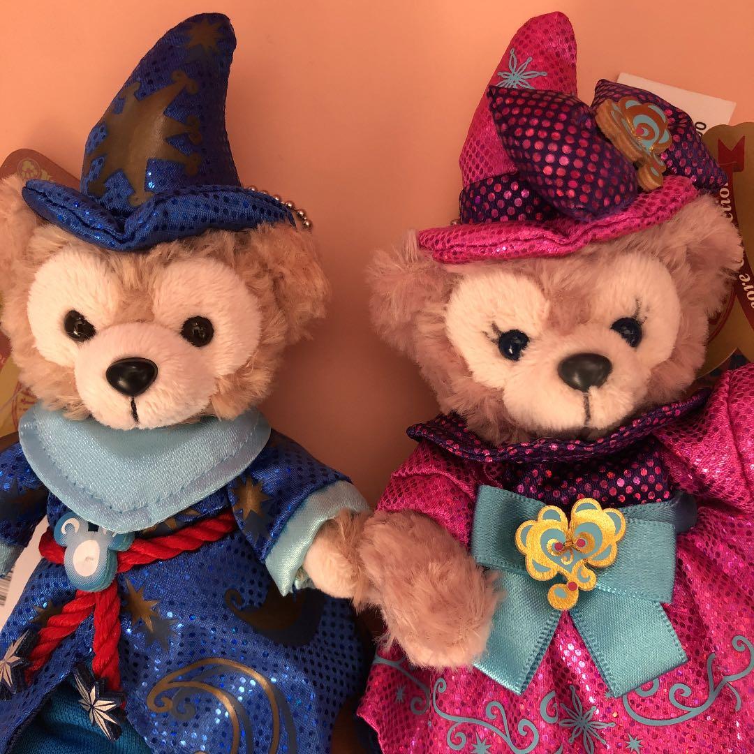 ダッフィー シェリーメイ ぬいぐるみバッジ