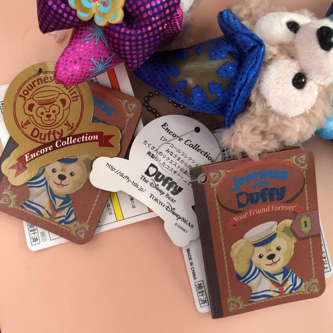 ダッフィー シェリーメイ ぬいぐるみバッジ