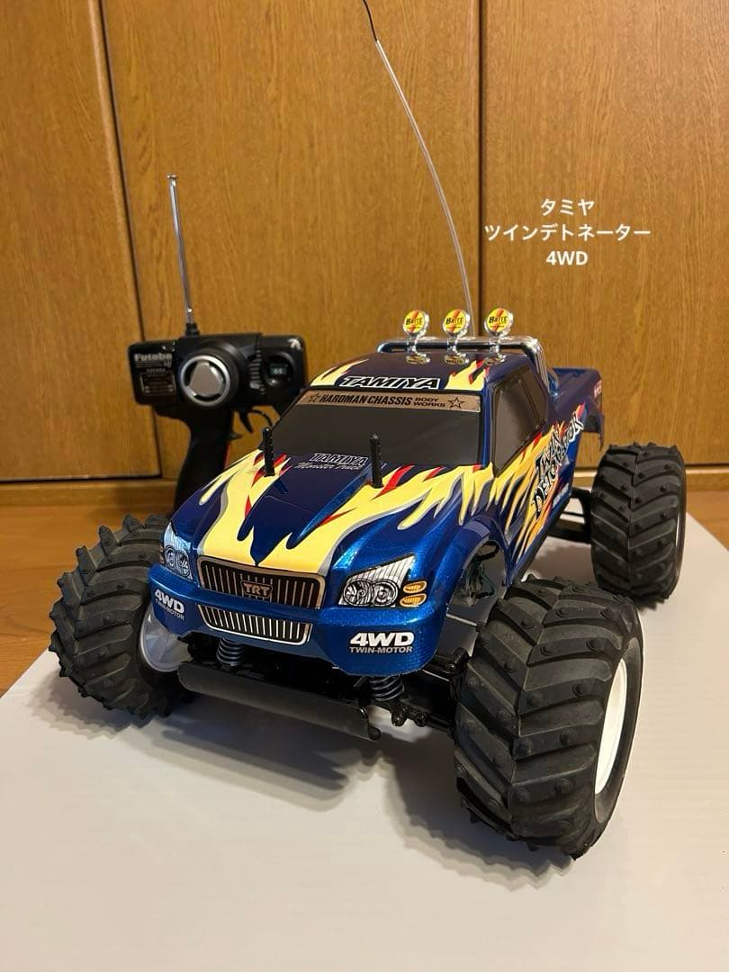 TAMIYA ツインデトネーター 1／10電動RCツインモーター4WD レア物