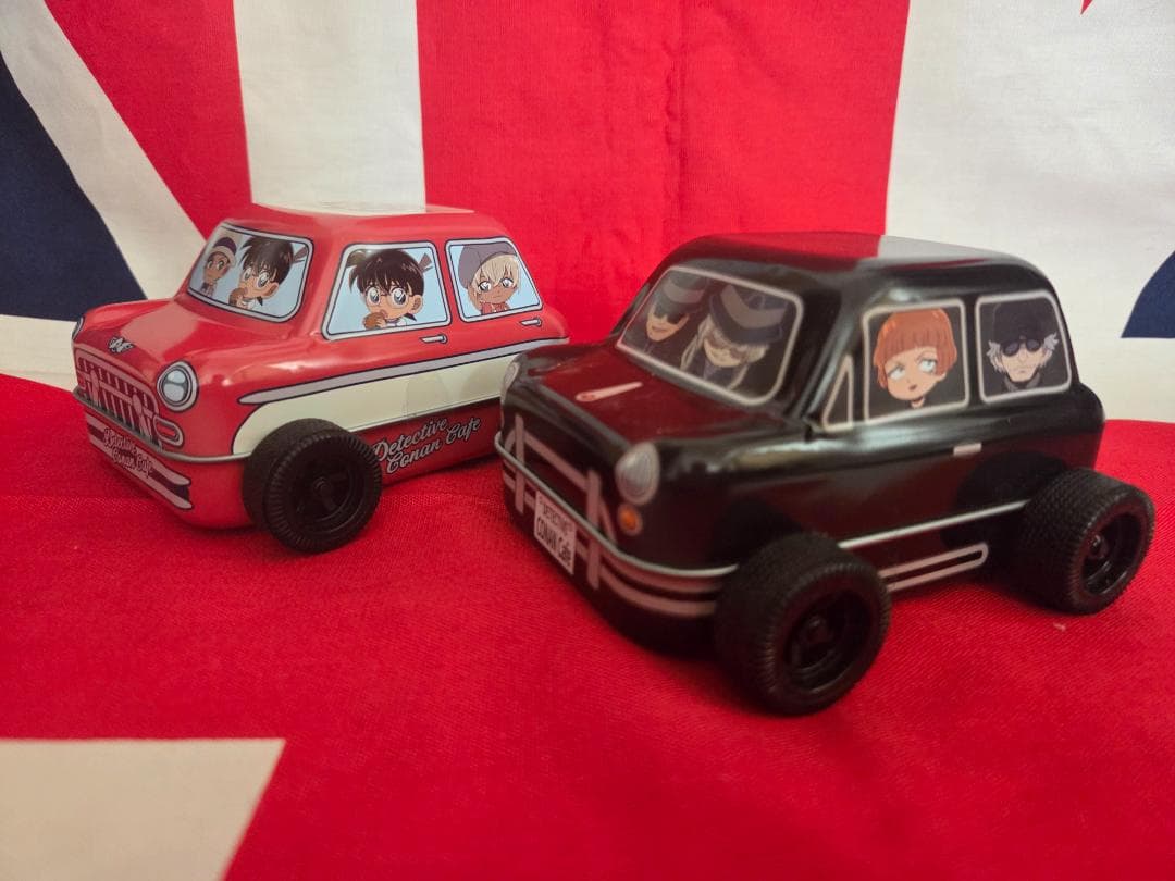 ミニクーパー　ブリキ４台★鬼滅の刃　名探偵コナン　闇の組織　限定★ローバーミニ