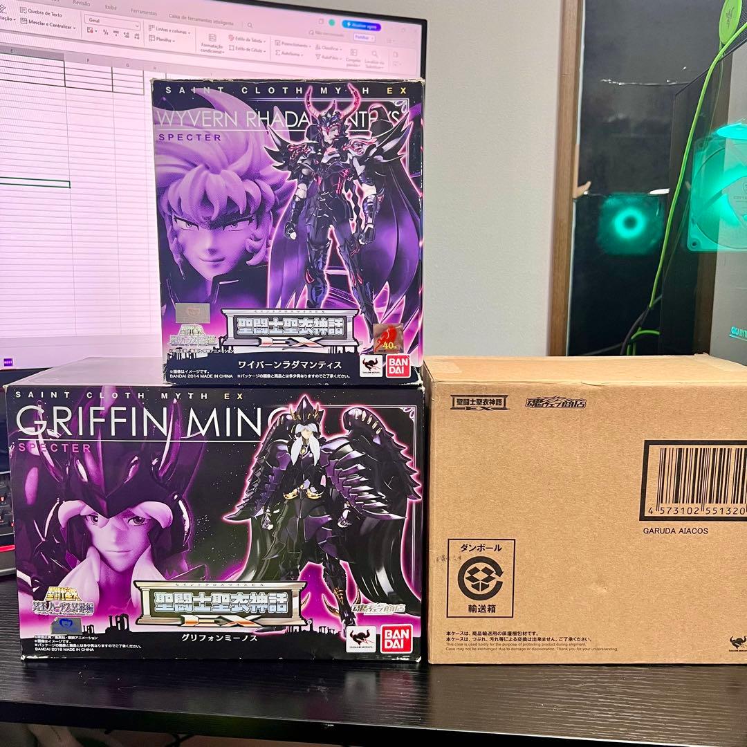 聖闘士聖衣神話EX 冥界三巨頭3体セット 聖闘士星矢