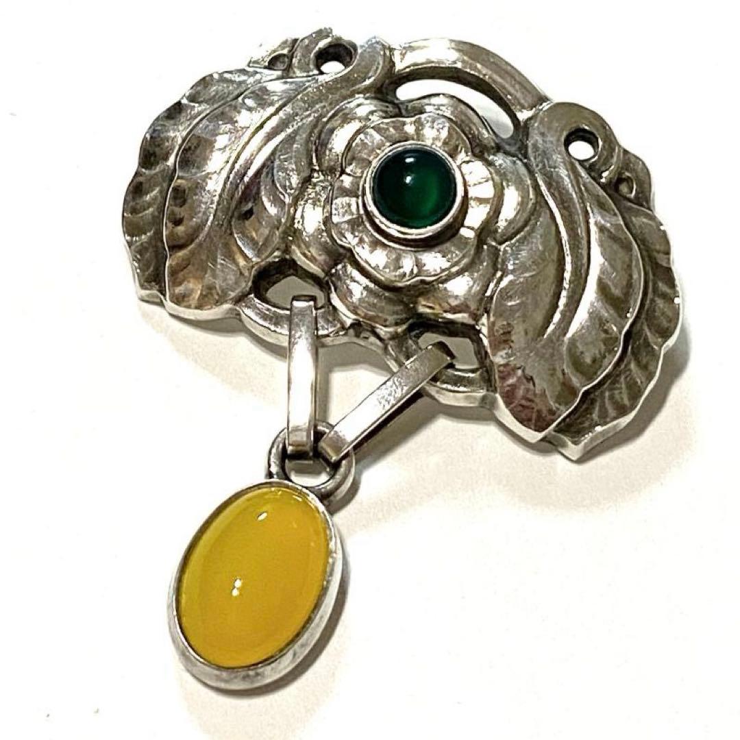  ジョージジェンセン 2008ヘリテージ　ブローチ