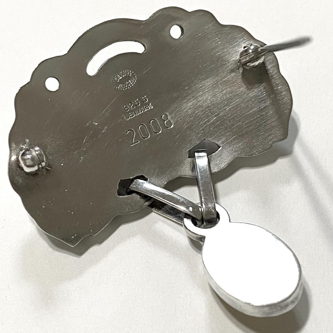  ジョージジェンセン 2008ヘリテージ　ブローチ