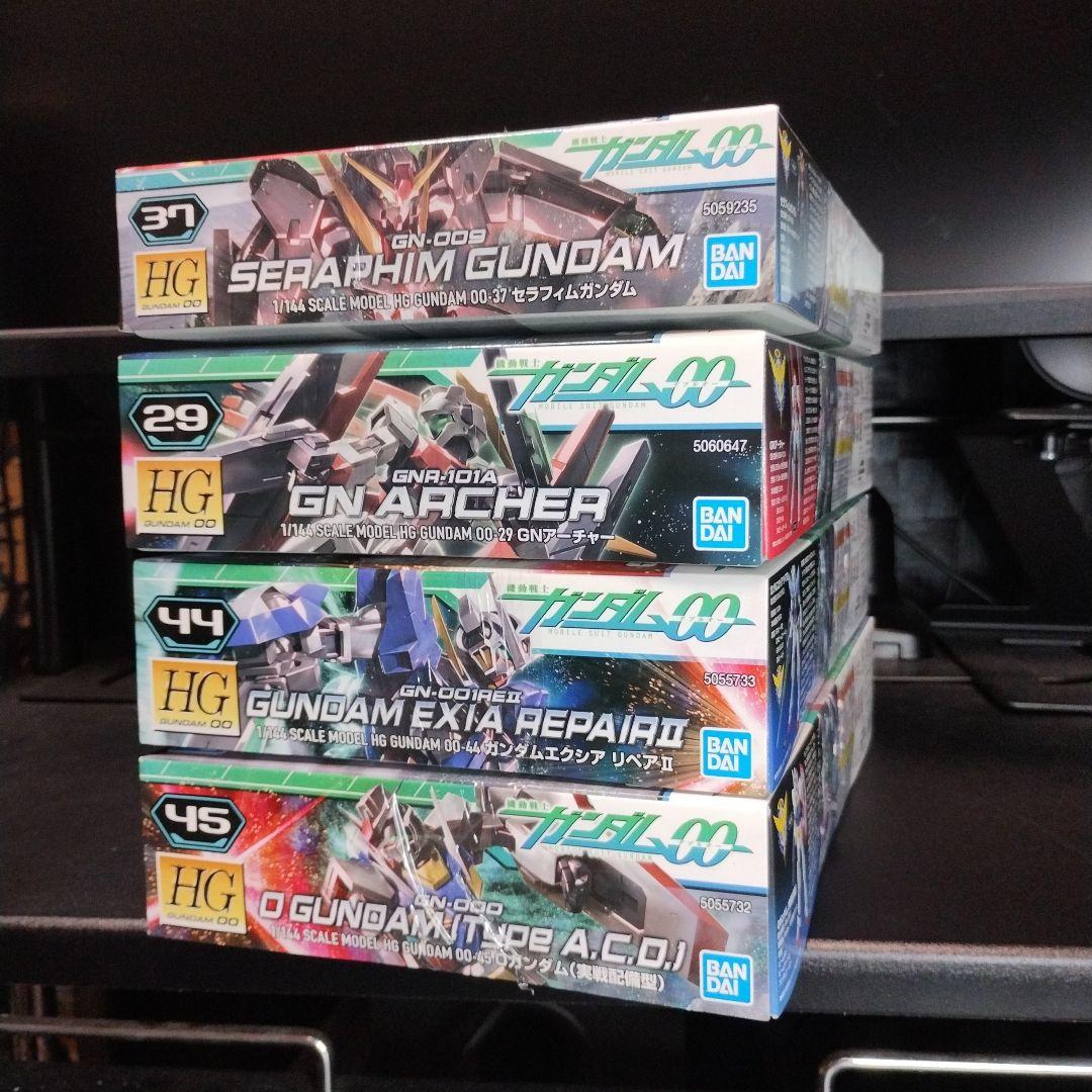 未開封新品 HG ガンダムOOセカンドシーズンより登場機体 合計10個セット