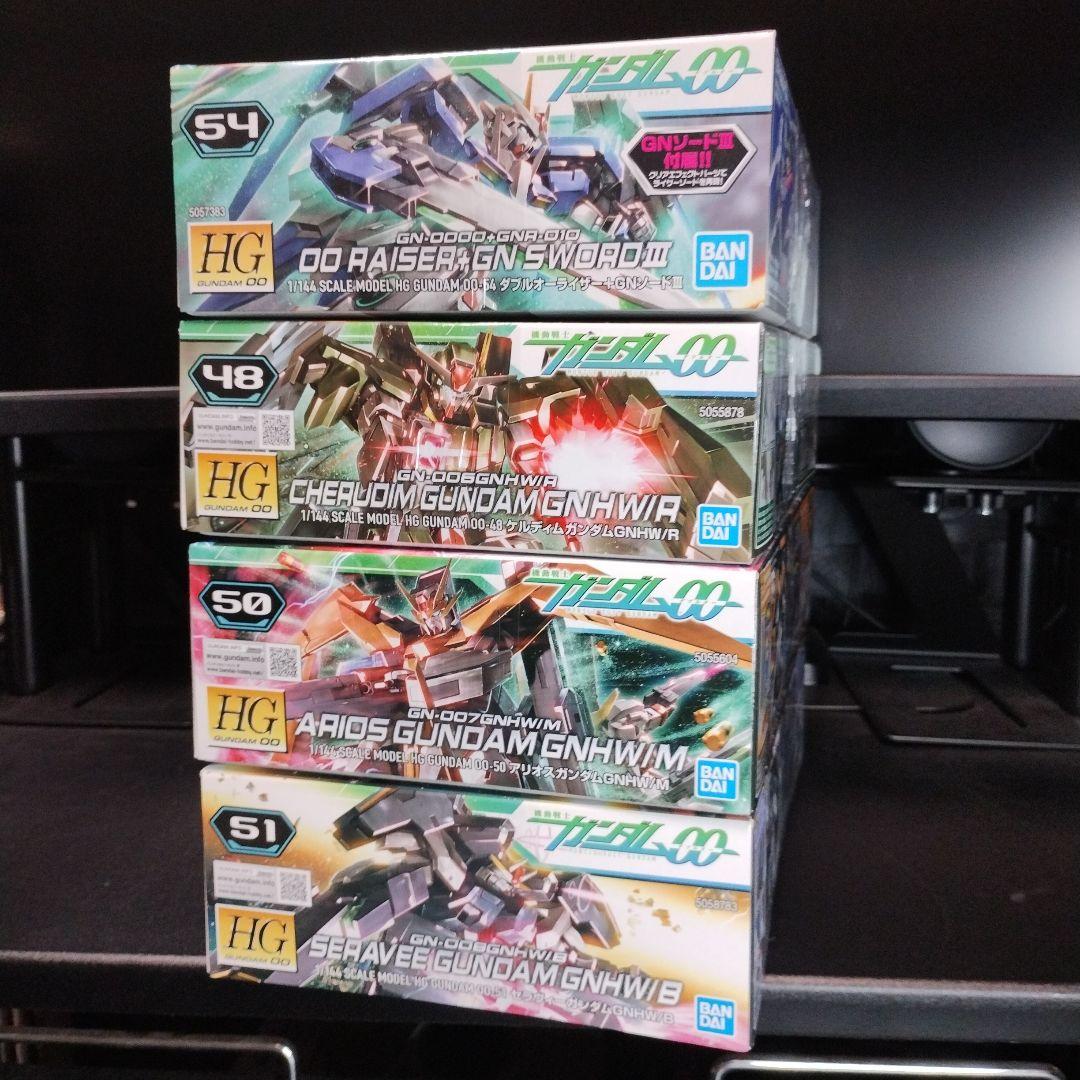 未開封新品 HG ガンダムOOセカンドシーズンより登場機体 合計10個セット
