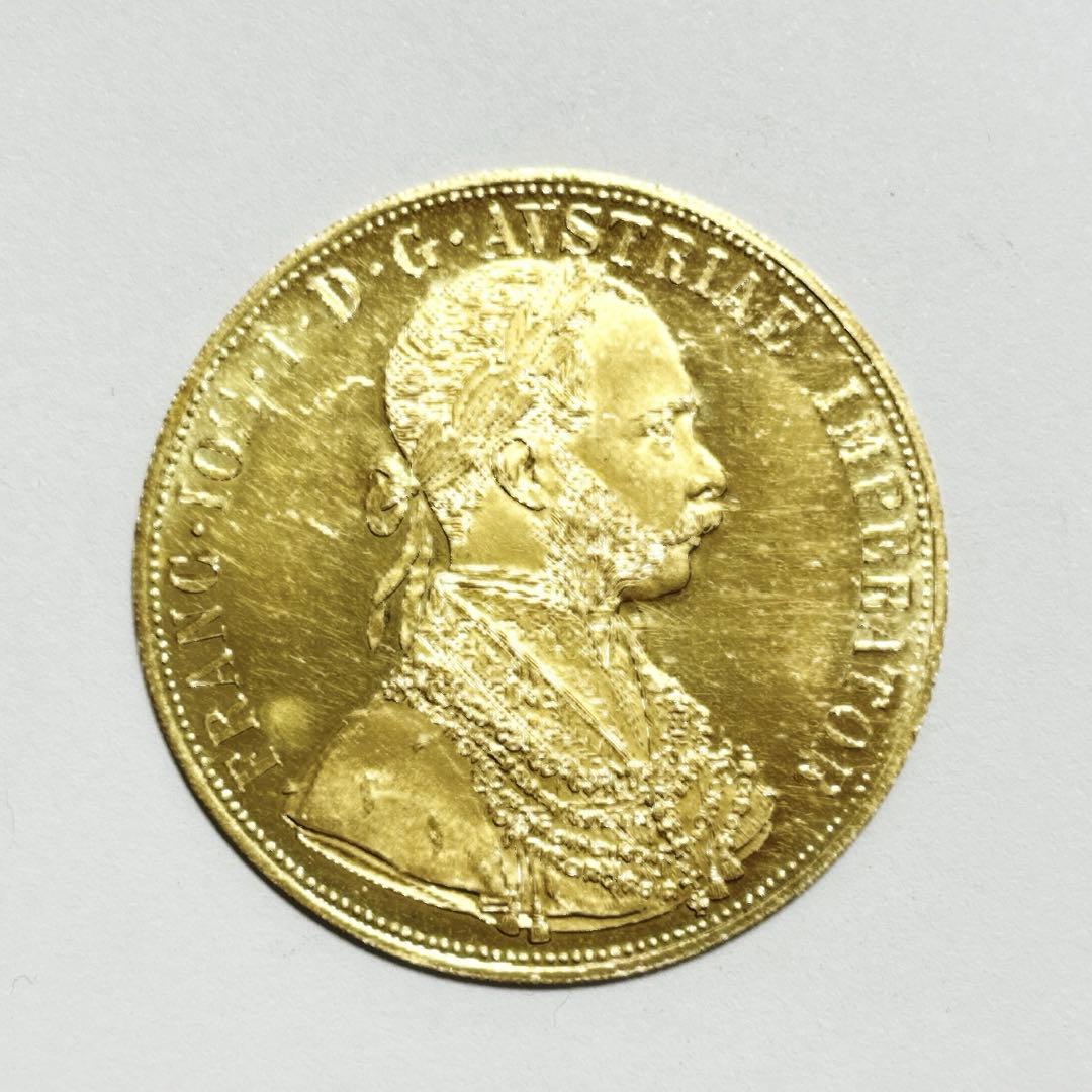 【美品】オーストラリア 4ダカット 金貨 硬貨