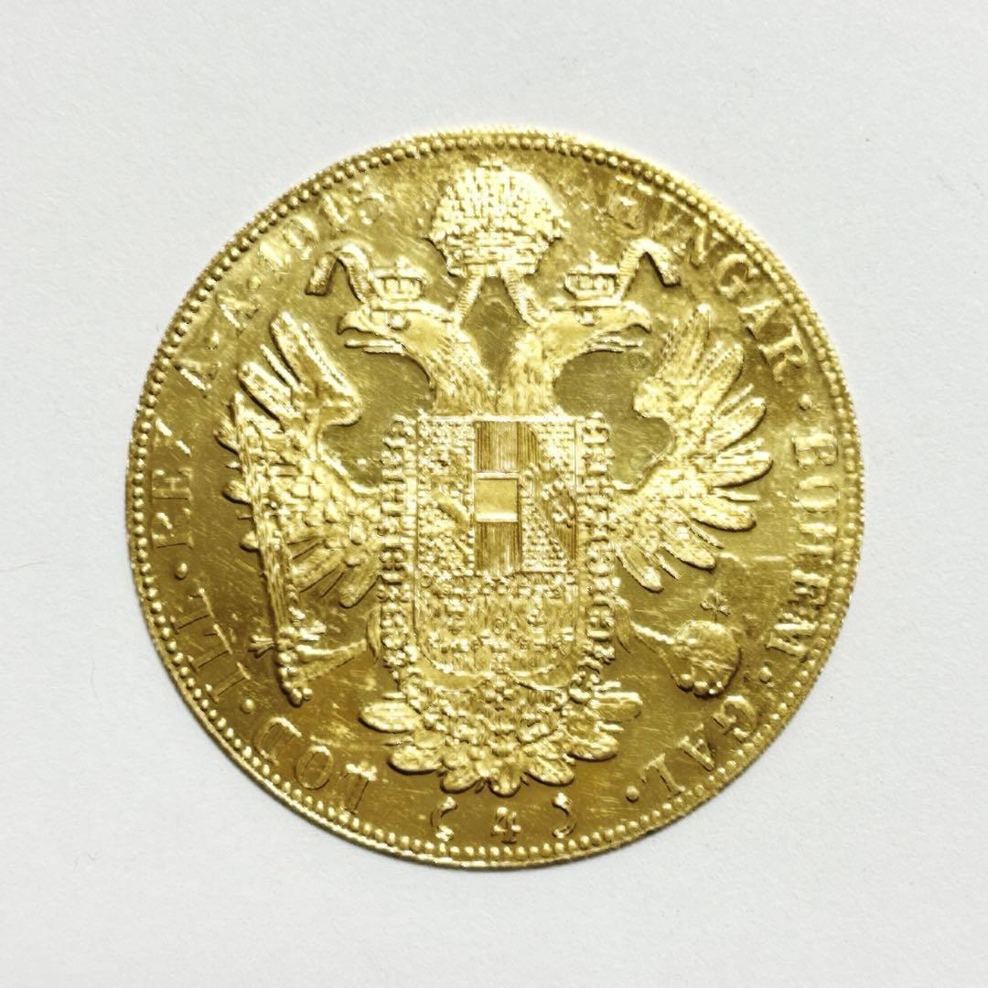 【美品】オーストラリア 4ダカット 金貨 硬貨