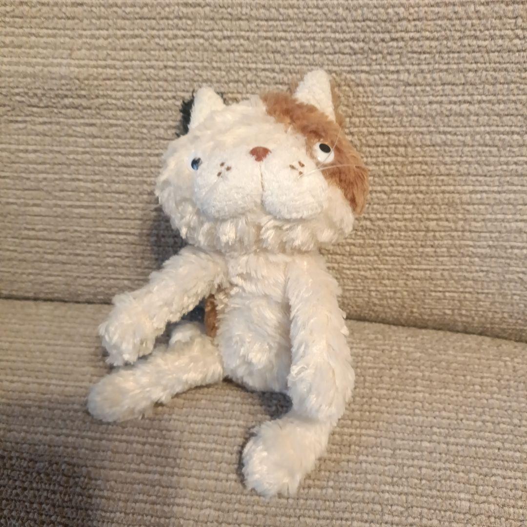 へちゃねこ　ぬいぐるみ　ミケ　シナダ　平成レトロ