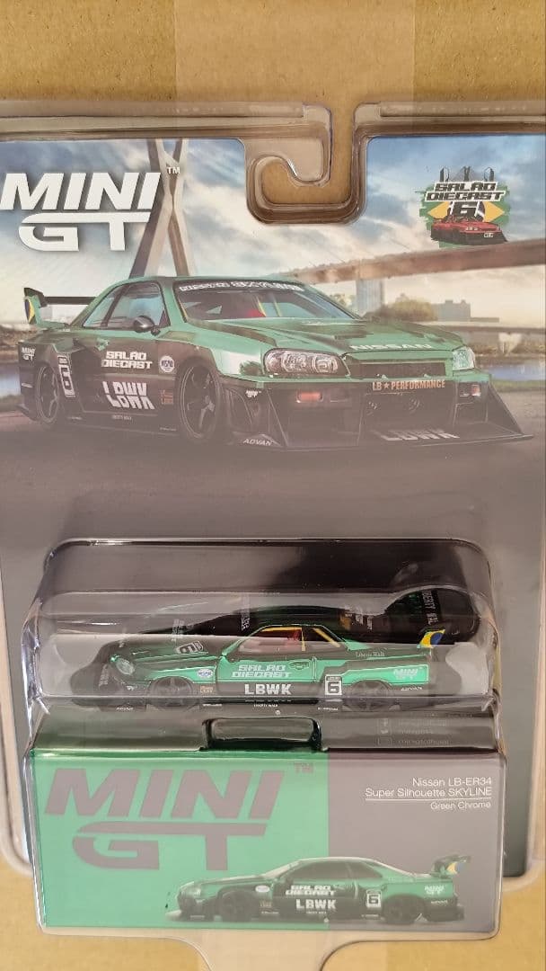 MINIGT Lbwk Nissan LB-ER34 限定版