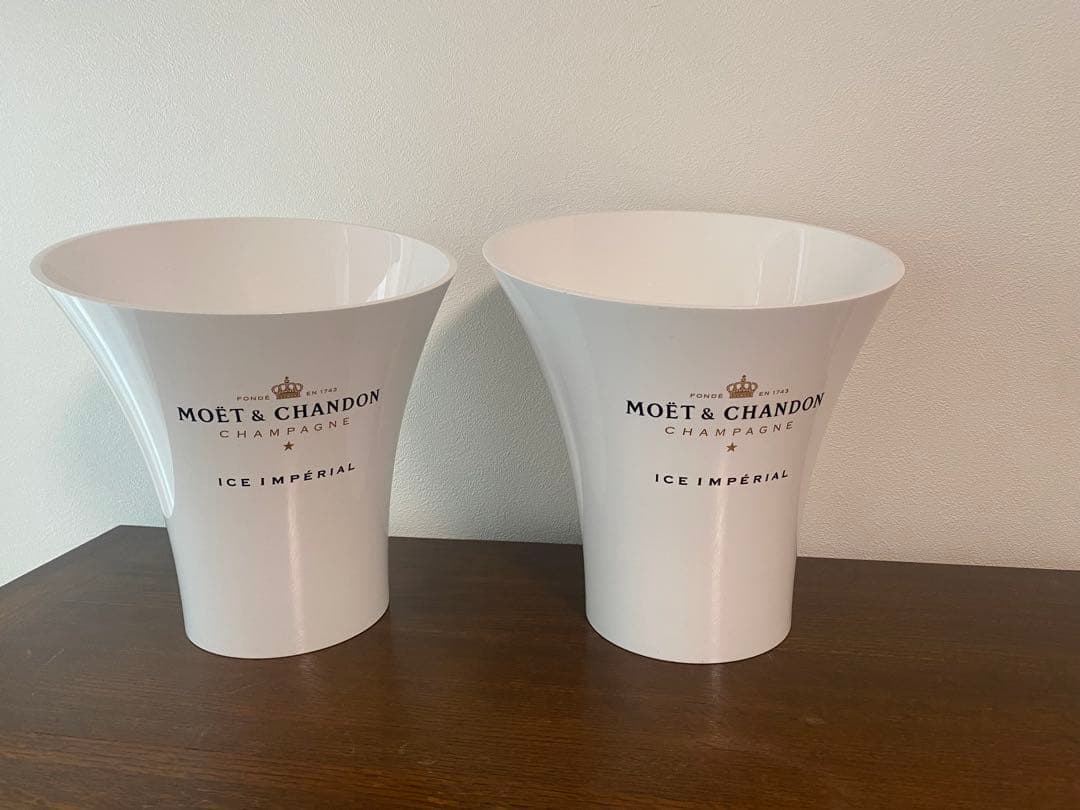 モエシャンドン　アイスクーラー 2個セット　ホワイト