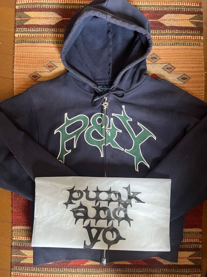 Punkandyo ネイビー　パーカー