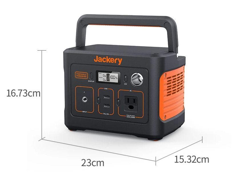0909【送料無料】Jackery ポータブル電源112200mAh/400Wh