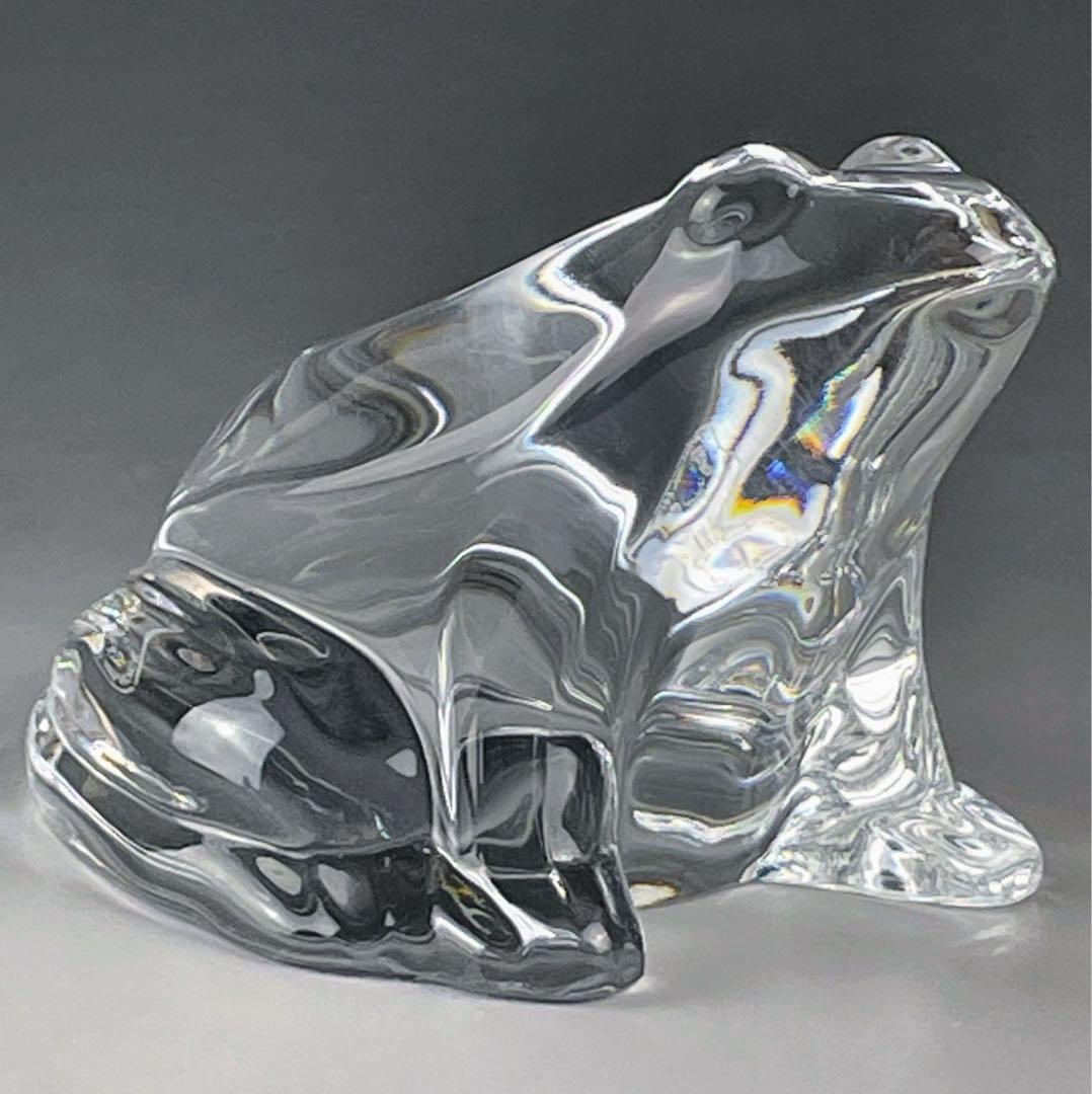 baccarat バカラ カエル 蛙 かえる ぺーパーウェイト