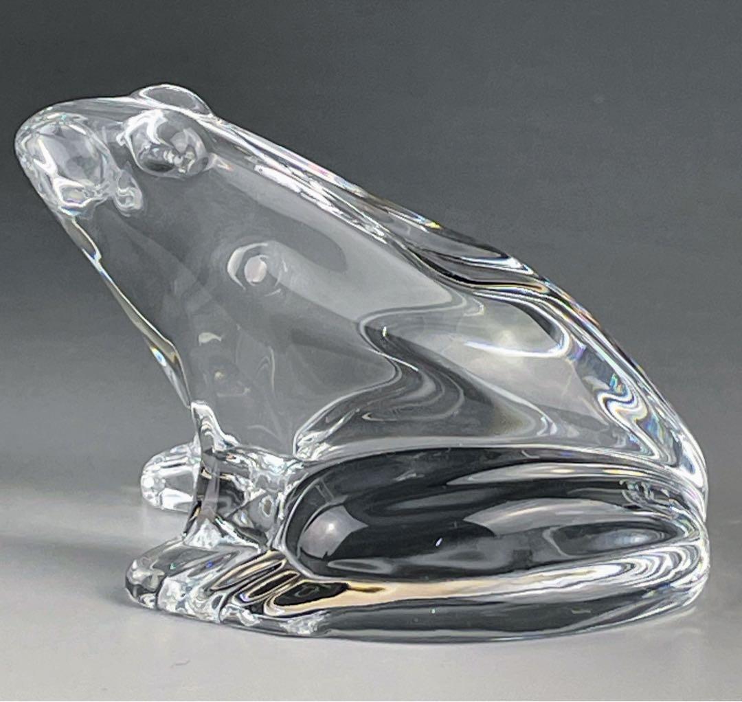 baccarat バカラ カエル 蛙 かえる ぺーパーウェイト