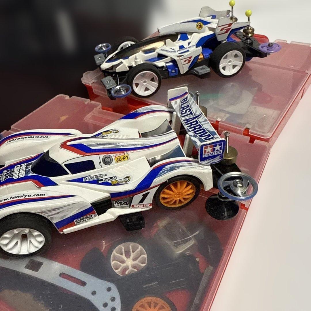 Tamiya ミニ四駆 Blast Arrow 2台セット専用バック付きお値下げ