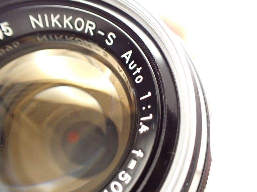 【良品】Nikon NIKKOR-S Auto 50mm f1.4 分解清掃済み