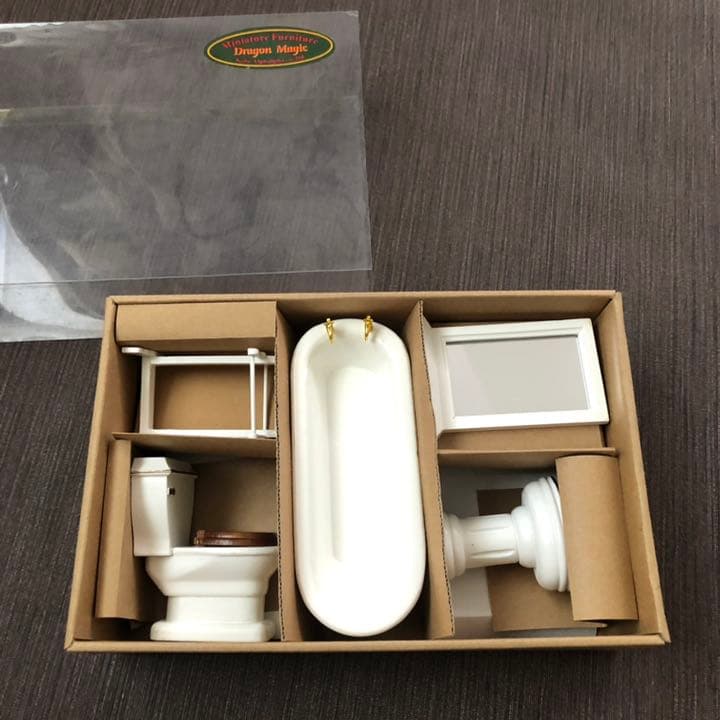 ❤️ミニチュア バスルーム 5点セット 新品