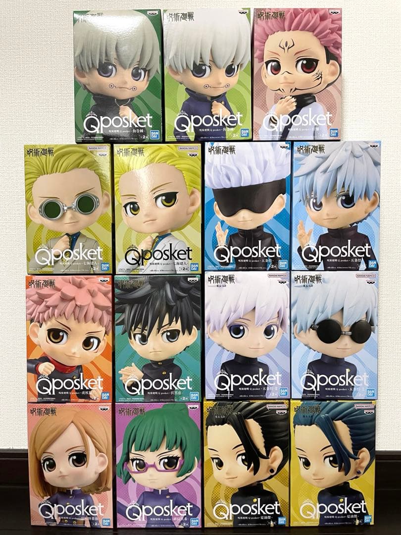 呪術廻戦 Qposket まとめ売り 五条悟 夏油傑 フィギュア