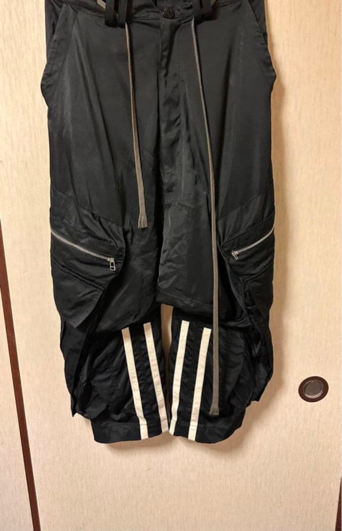 限定価格 A.F ARTEFACT ナイロンサルエルラインパンツ