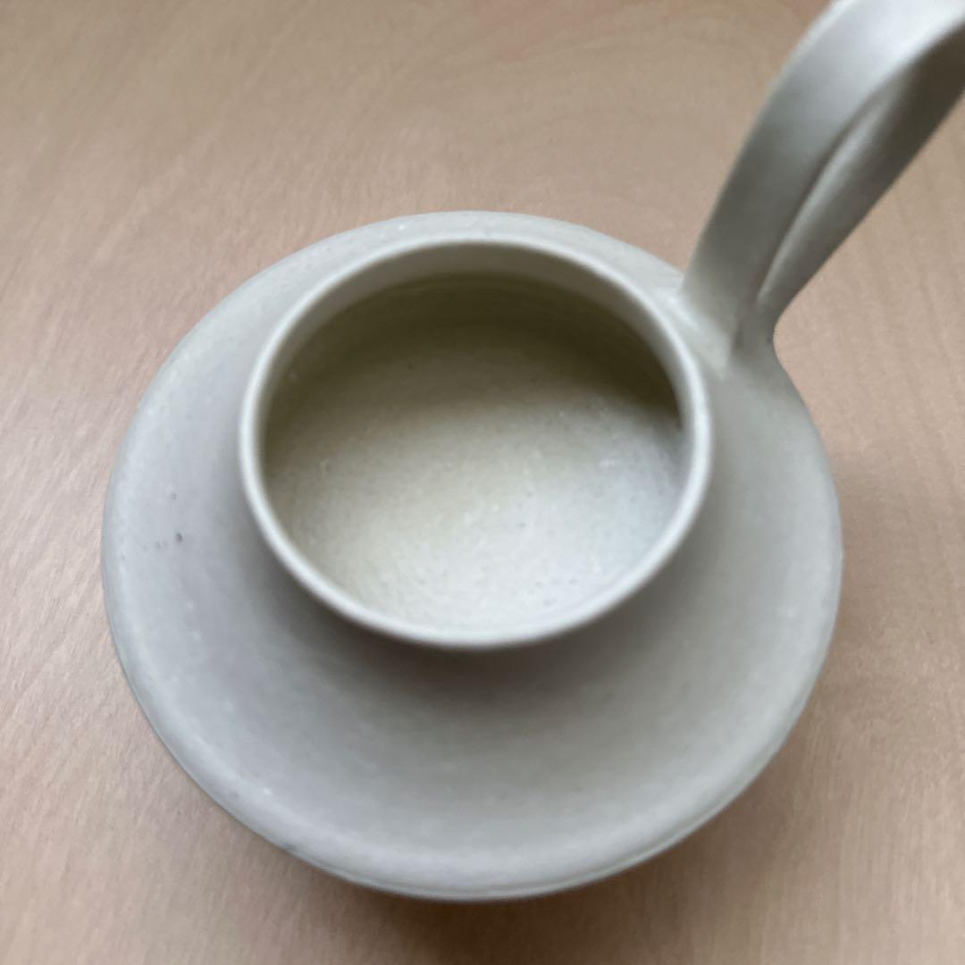 竹口要　カンデレロ 白 キャンドルスタンド