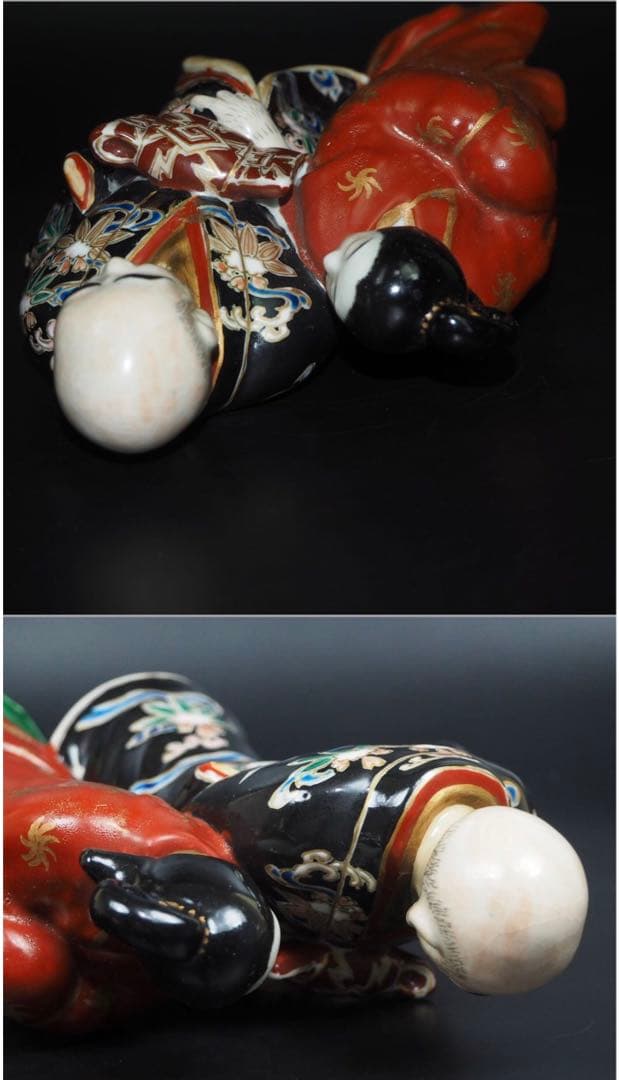 送料無料　里帰り　明治期人形　高さ23ｃｍ★大珍品★