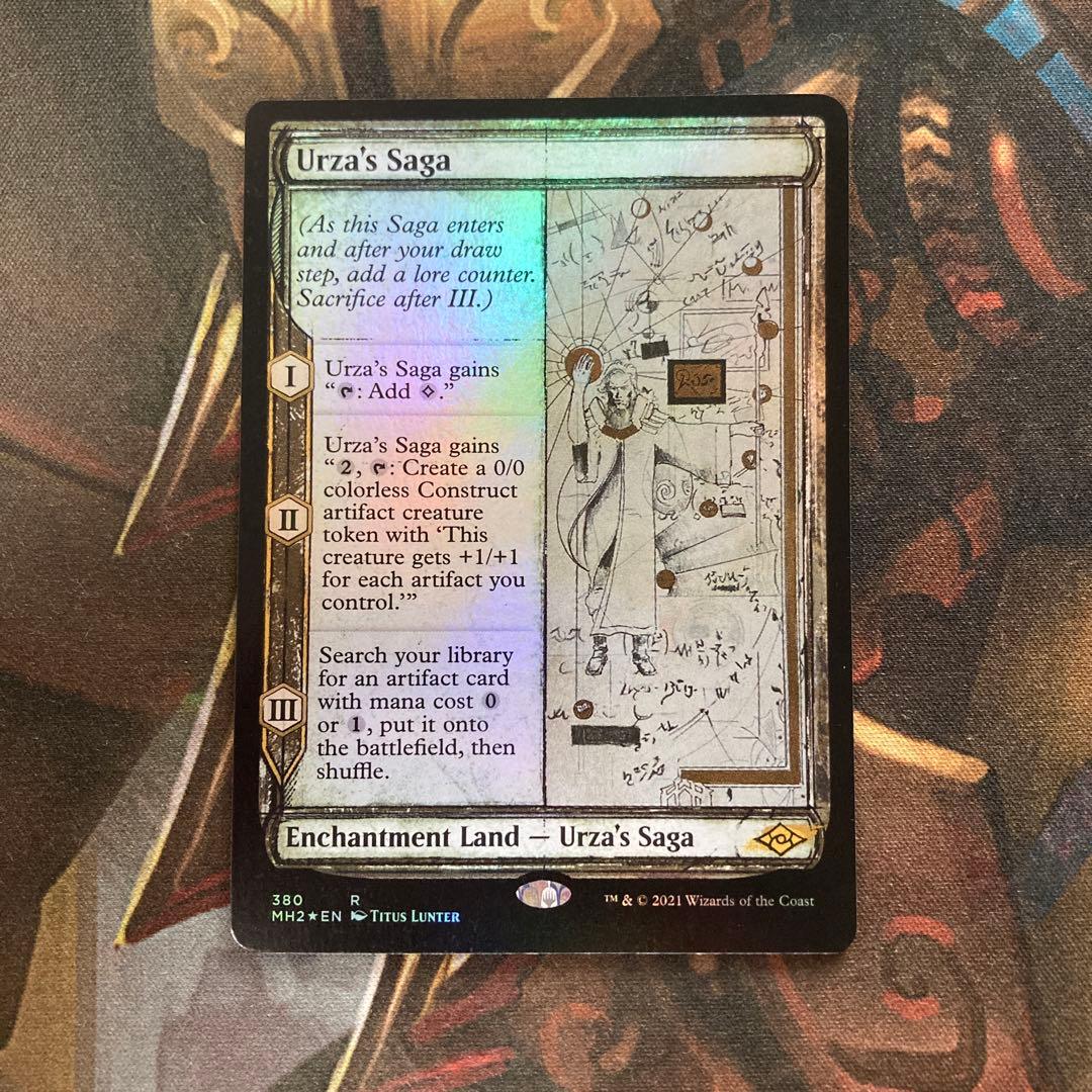 【MTG】【EN】【Foil】■スケッチ■《ウルザの物語》