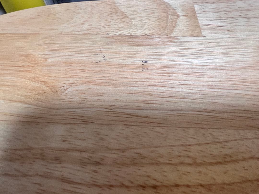 【直接引き取り希望】伸縮ダイニングテーブル　木製　ナチュラル