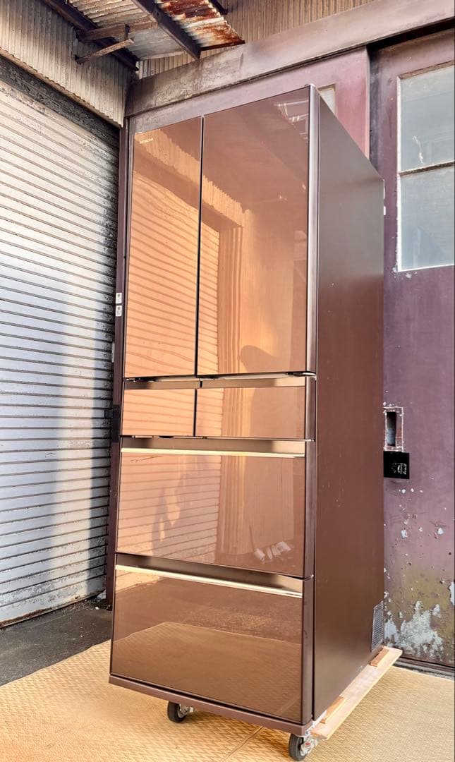 ③2018年製日立ノンフロン冷凍冷蔵庫 R-HW60J