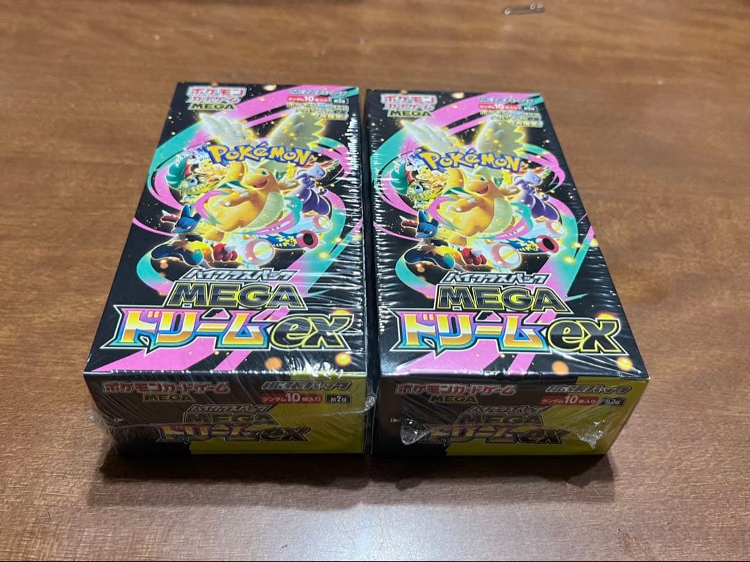 ポケモンカード メガブレイブ１箱 メガシンフォニア１箱 メガドリームex２箱