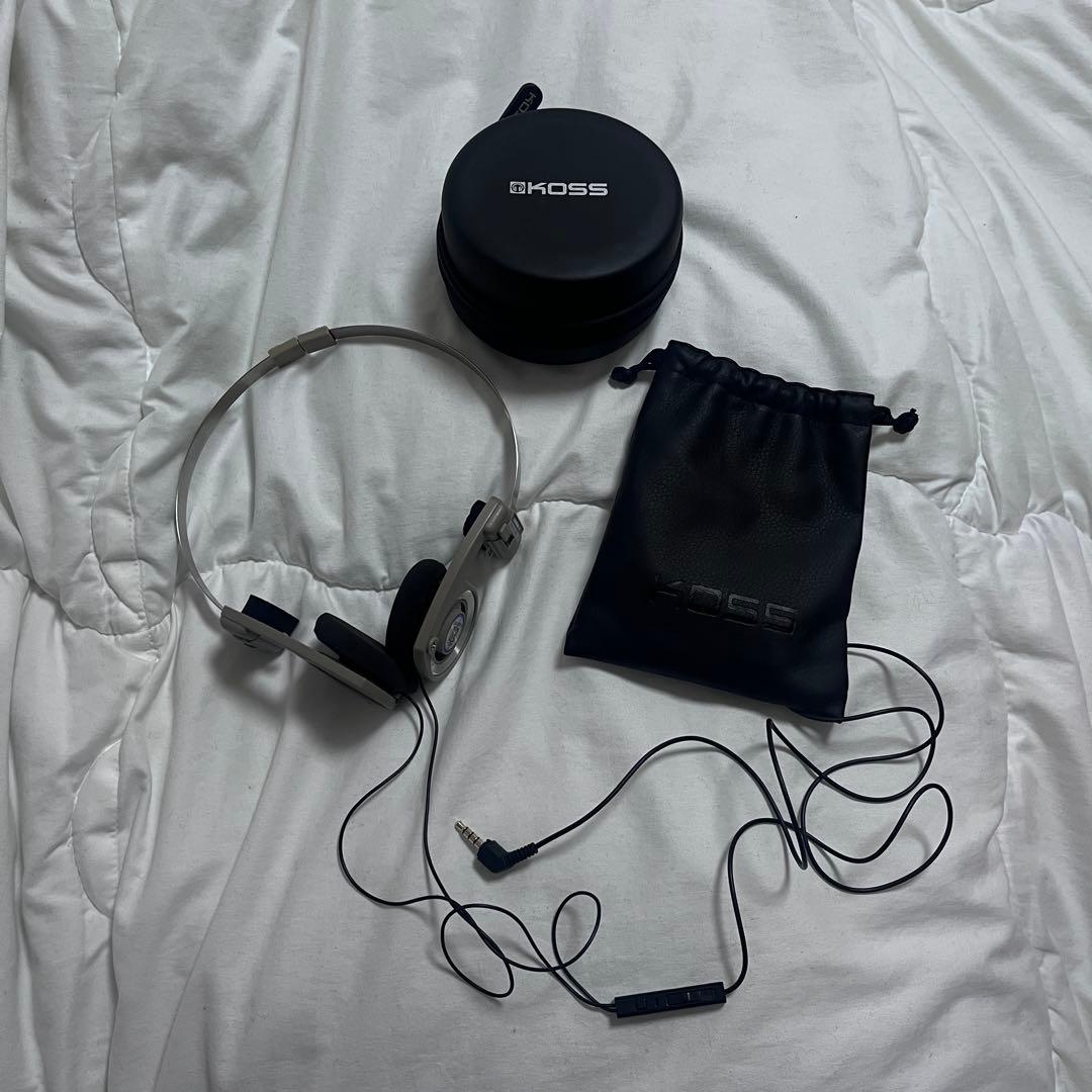限定色 KOSS porta pro ヘッドフォン 収納ケース付き